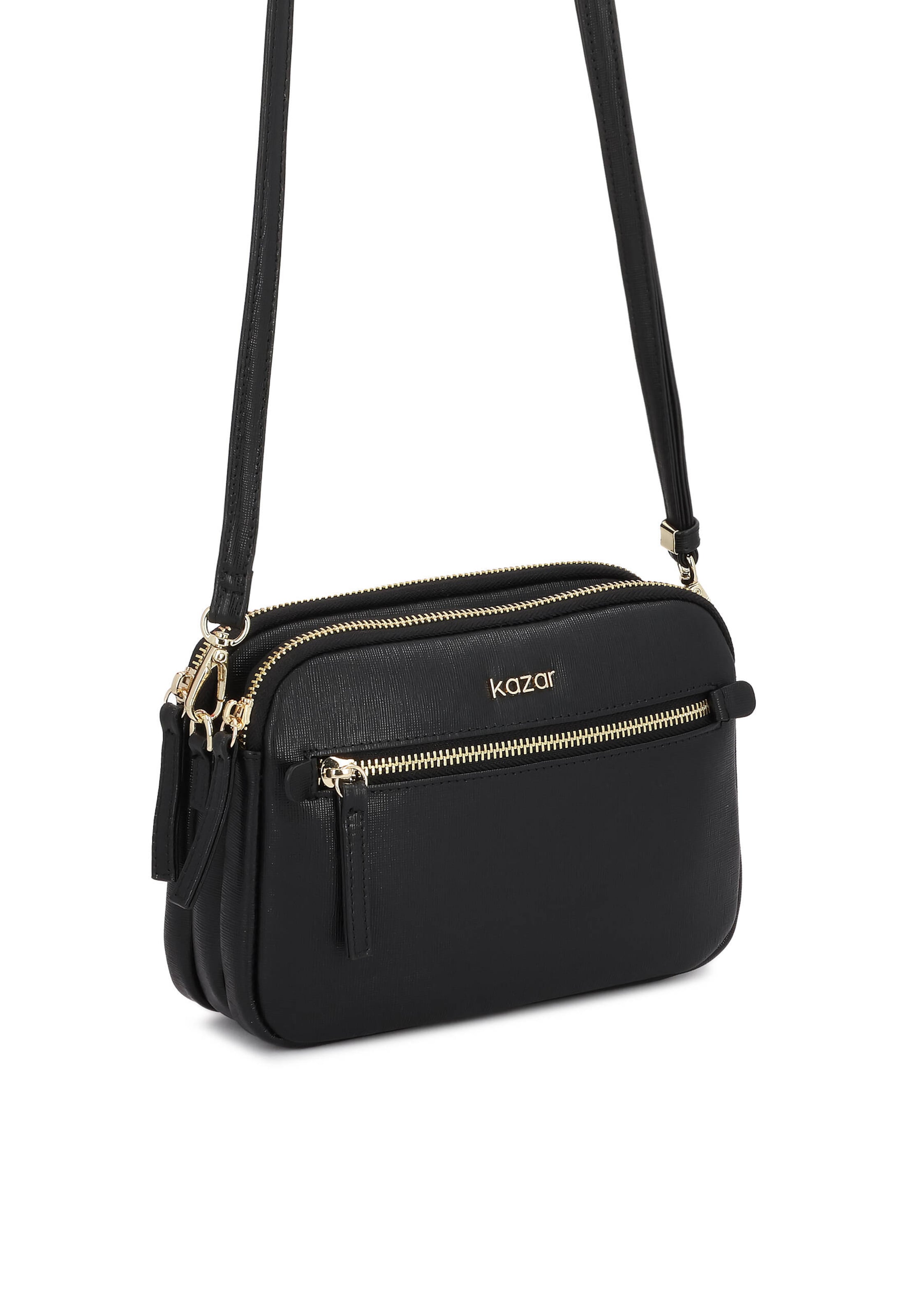 Kazar Torba za čez ramo | črna barva