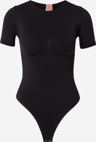 Hunkemöller Alakformáló body - fekete: elől