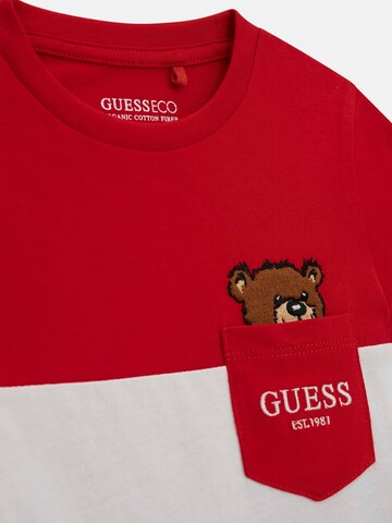 GUESS T-Shirt in Rot