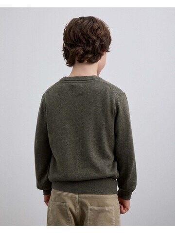 Scalpers Sweater 'Skull Intarsia' in Green