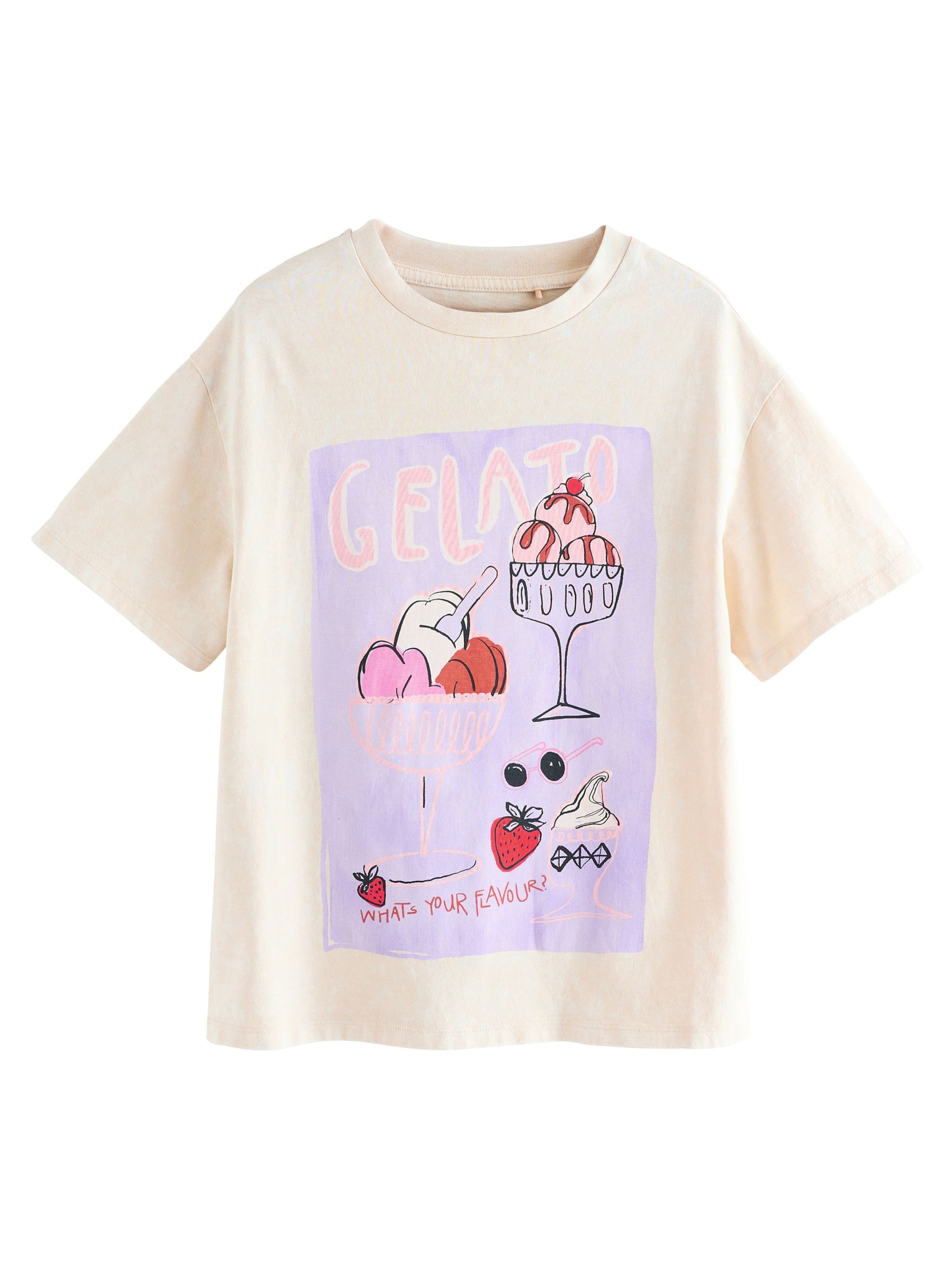 Next T-Shirt in Weiß: Vorderseite