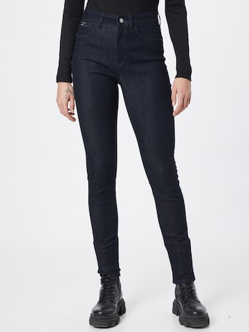 s.Oliver BLACK LABEL Skinny Jeans 'Sienna' in Blauw: voorkant