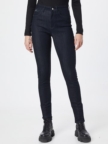 s.Oliver BLACK LABEL Skinny Jeansy 'Sienna' w kolorze niebieski: przód