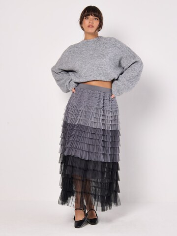 Jupe ' ' Apricot en gris