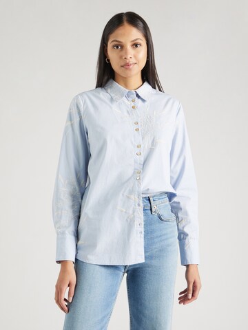 VILA Blouse 'Penny' in Blue: front