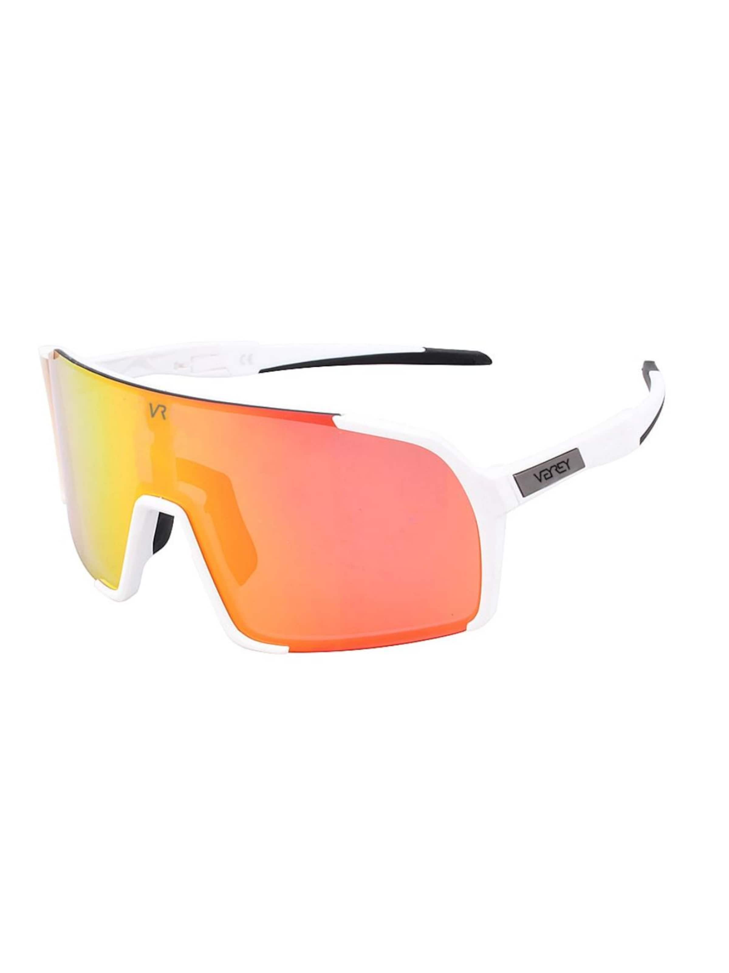 VEYREY Sports sunglasses 'Aeroblade' in Orange: front