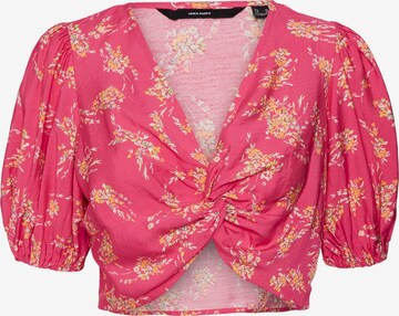 VERO MODA Blouse 'HIA ANEA' in Pink: front