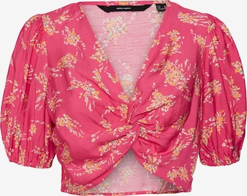 Camicia da donna 'HIA ANEA' di VERO MODA in rosa: frontale