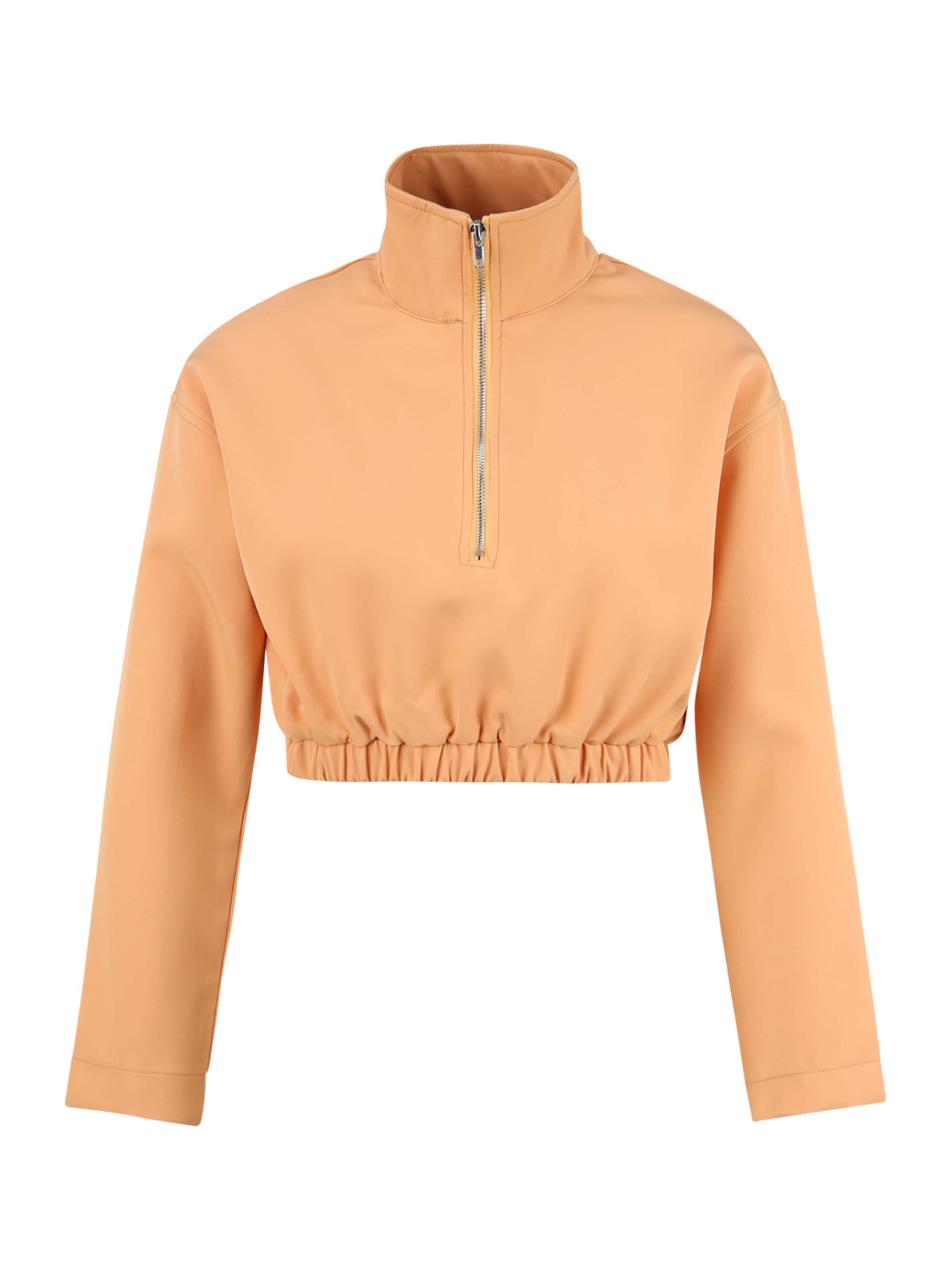 Frauen Sweat Missguided Petite Sweatshirt in Apricot - GE80295