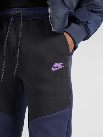 Nike Sportswear Конический (Tapered) Штаны 'TCH FLC' в Черный