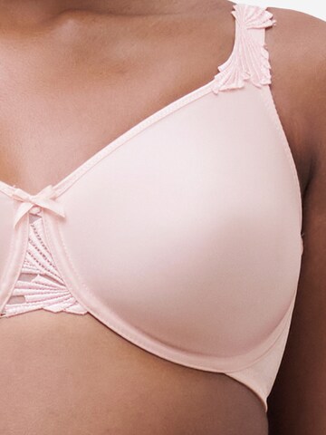 Chantelle T-Shirt BH 'Hedona'‌‌‌‌‌‌‌ in Pink