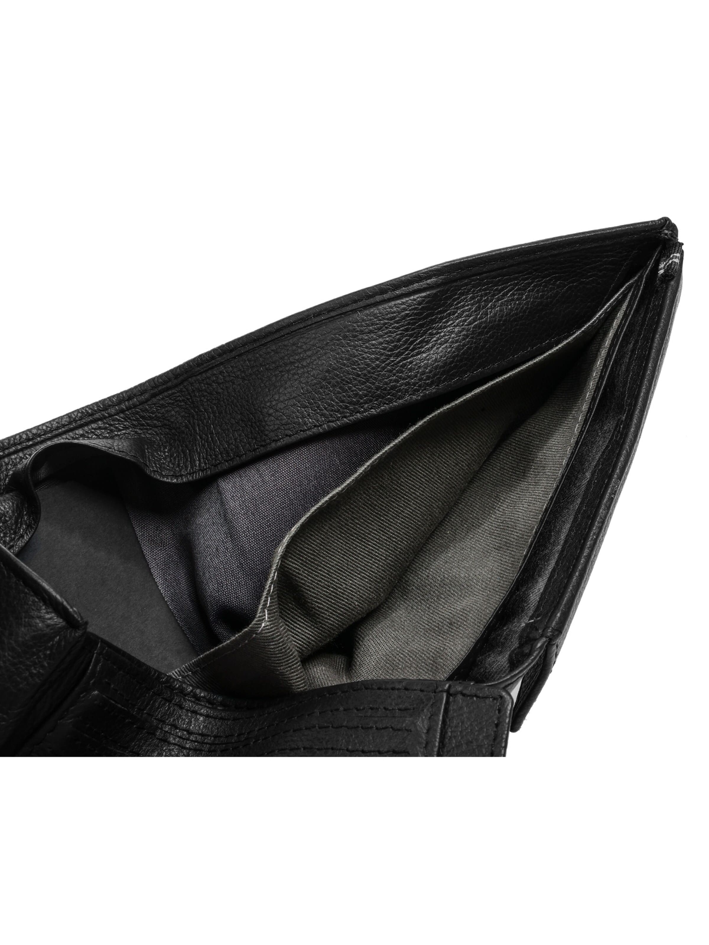 Porte-monnaies 'MEDIO' mano en noir
