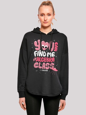F4NT4STIC Sweatshirt 'Sex Education You can Find Me In Algebra Class Netflix TV Series' in Schwarz: Vorderseite