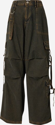 BDG Urban Outfitters - Loosefit Pantalón vaquero cargo en marrón: frente