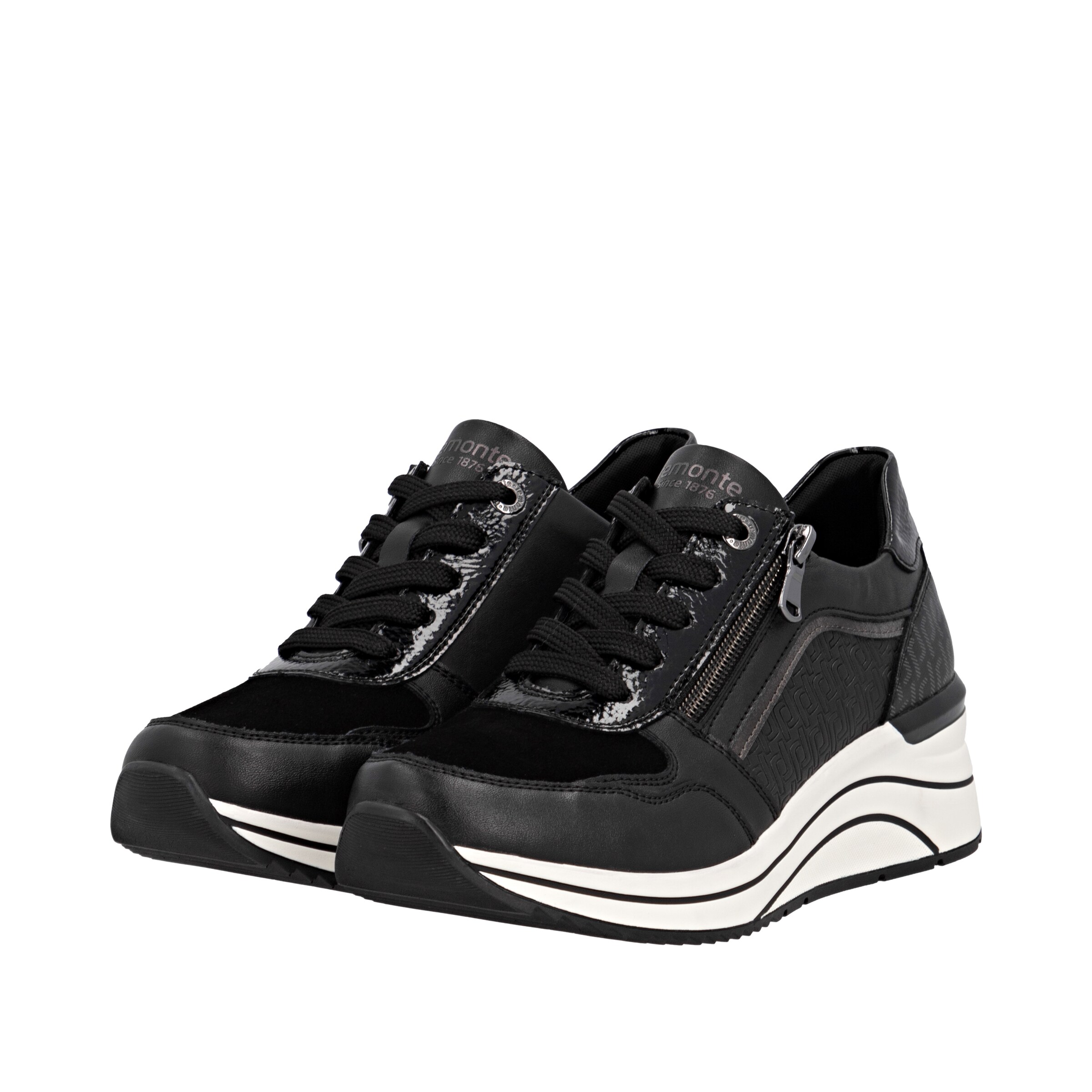 REMONTE Sneaker 'D0T16' in Schwarz