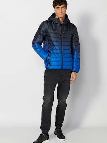 KOROSHI Winter Jacket in Blue