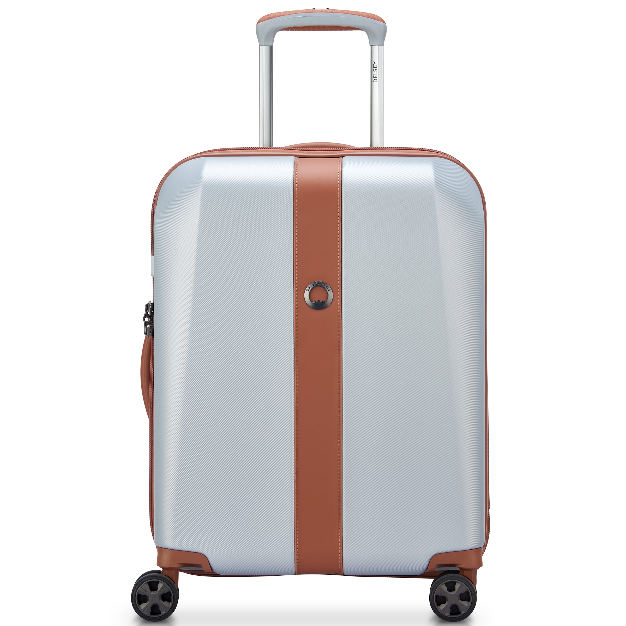 Delsey Paris Trolley in Silber: Vorderseite