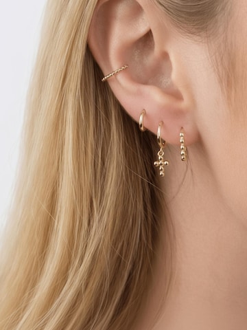 Cala Rose Oorbellen 'BUBBLE' in Goud