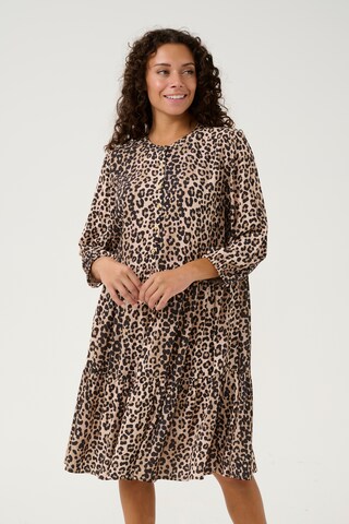 CULTURE Dress 'Drea' in Brown: front