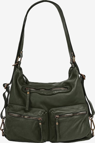 Cabas Samantha Look en vert : devant