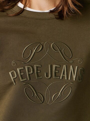 Felpa 'Maat' di Pepe Jeans in verde