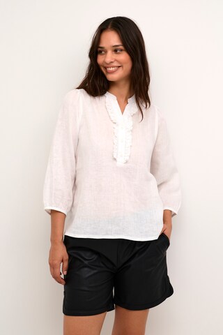 CULTURE Blouse 'Molly' in Wit: voorkant