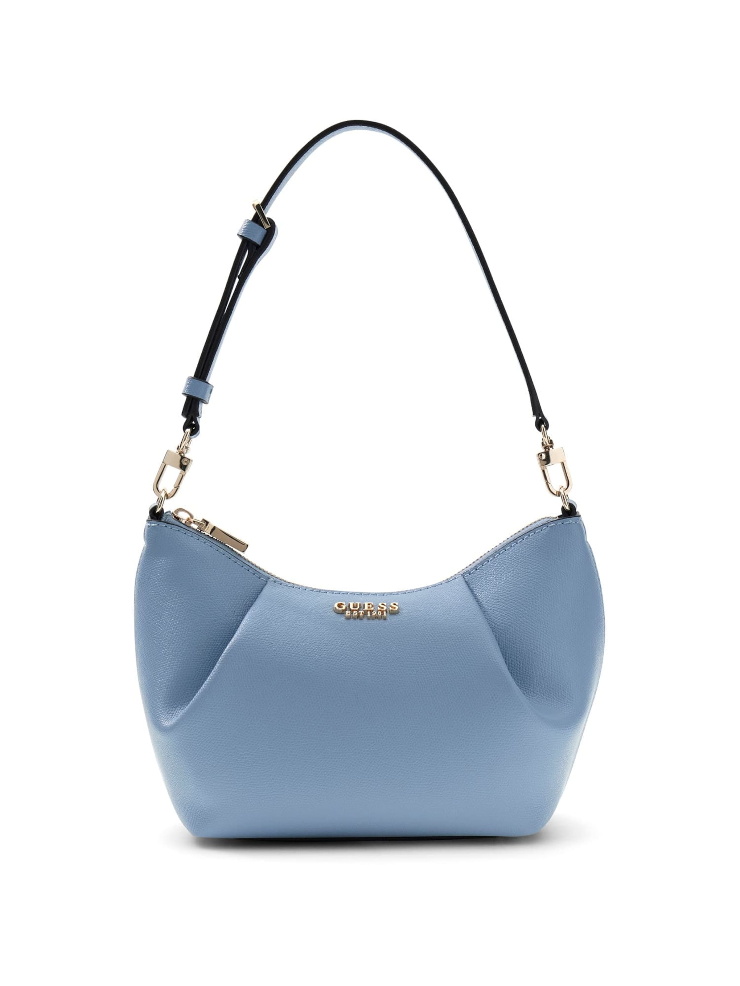 GUESS Schultertasche 'Amorette' in Blau: Vorderseite