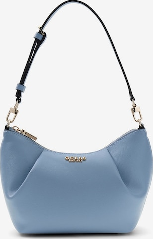 GUESS Schultertasche 'Amorette' in Blau: Vorderseite