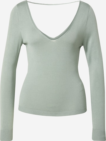 A LOT LESS Sweater 'Esther' in Green: front
