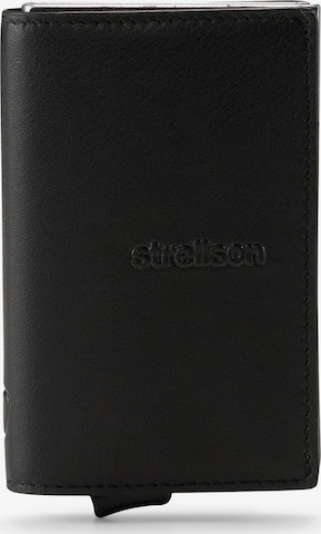 STRELLSON - Carteiras 'Carter C-One' em preto: frente