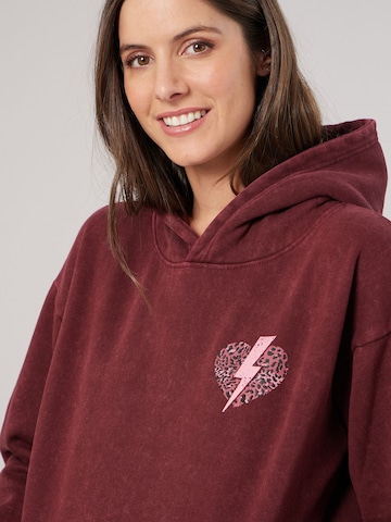 Sweat-shirt Deeluxe en rouge