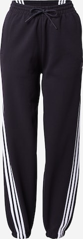 ADIDAS SPORTSWEAR - Loosefit Pantalón deportivo 'Future Icons 3-Stripes' en negro: frente