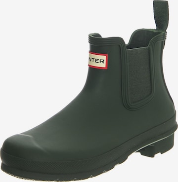 HUNTER Botki Chelsea 'Original Chelsea Boot Green' w kolorze zielony: przód