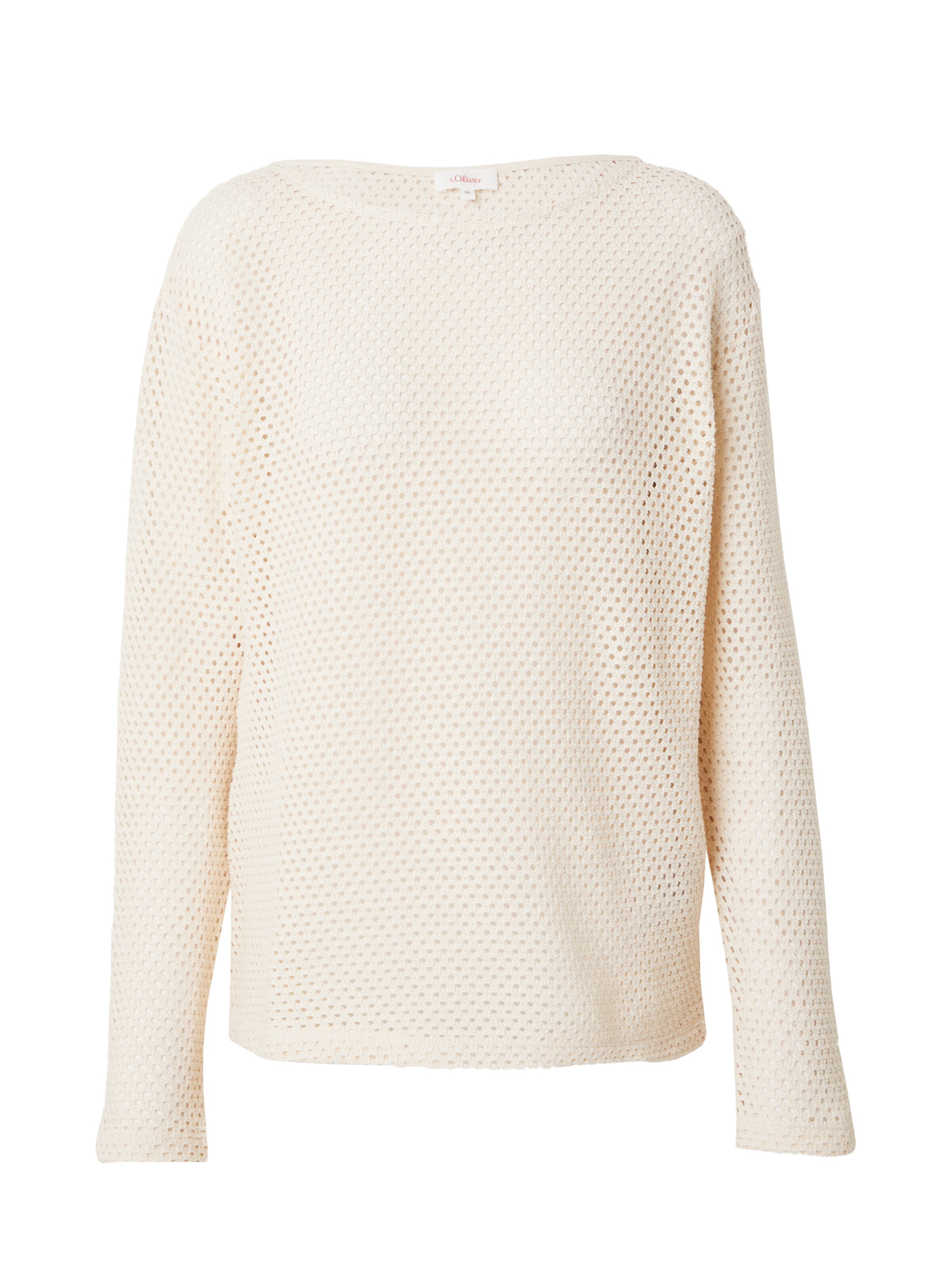 s.Oliver Shirt in Beige: Vorderseite