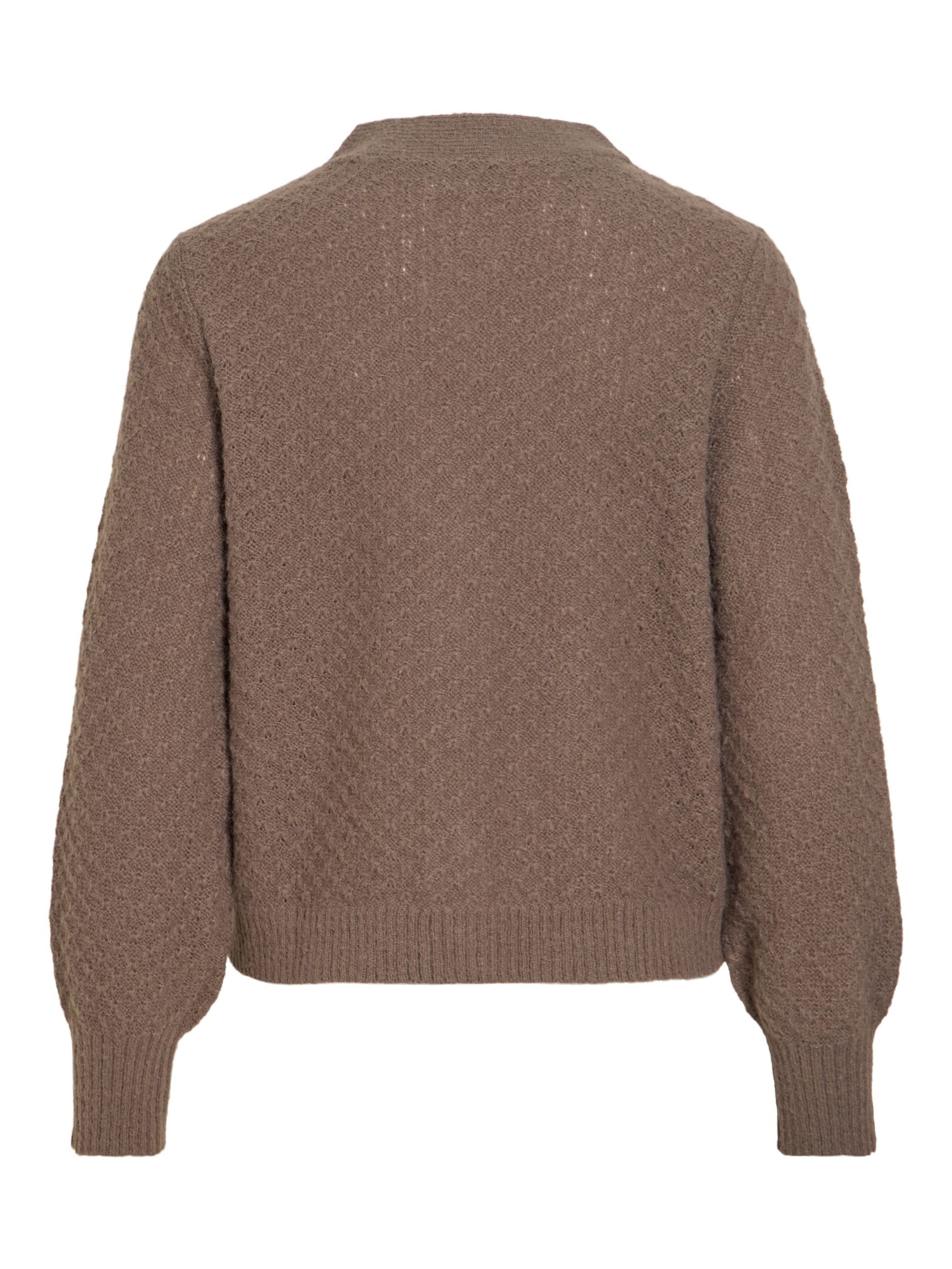 VILA Strickjacke 'VITuli' in Beige