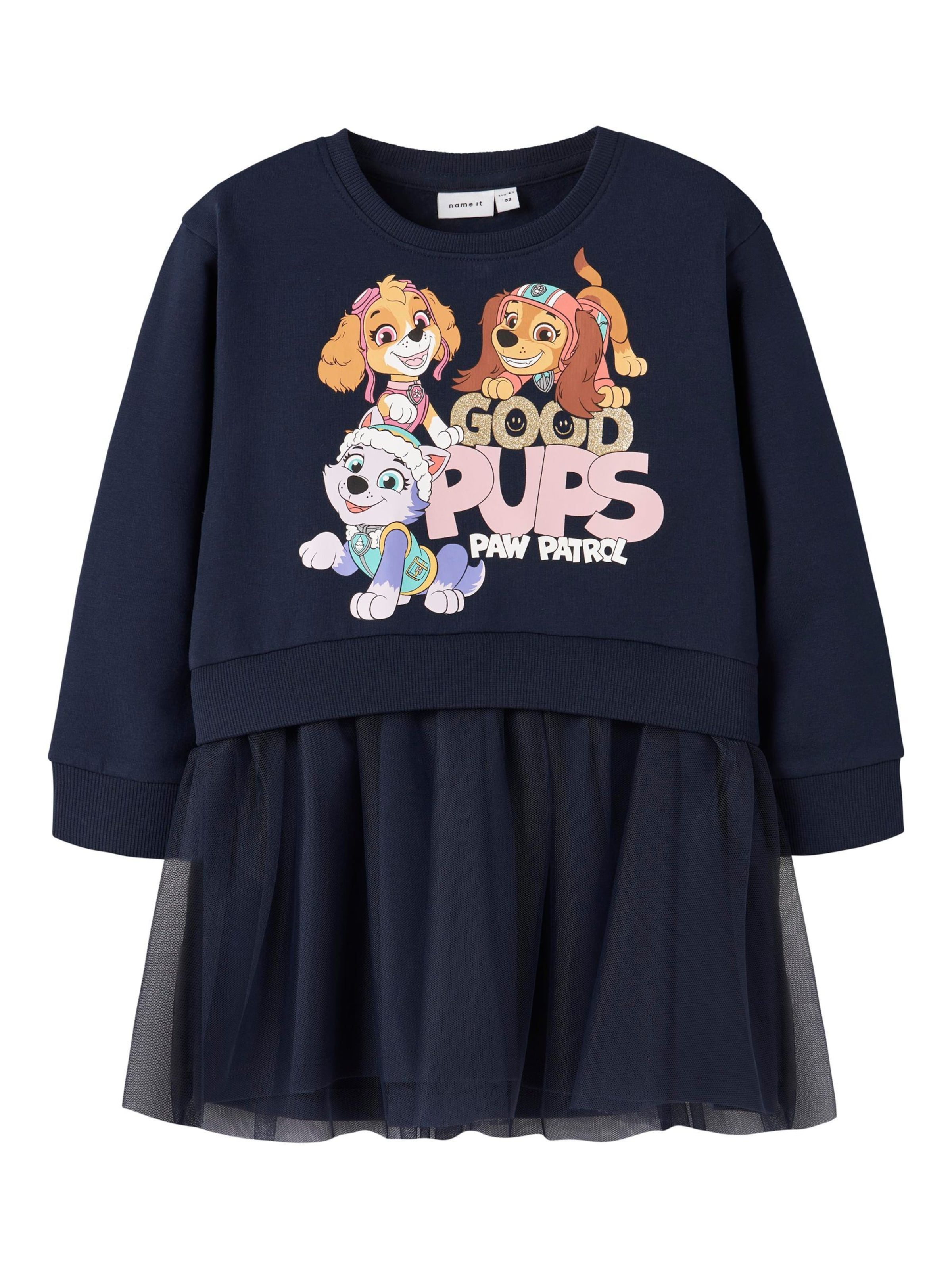 NAME IT Kjole 'Paw Patrol' i blå: forside