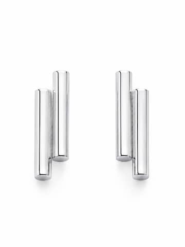REYTEL Ohrringe 'AUDACE'‌‌‌‌‌‌ in Silber: Vorderseite