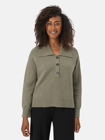 Masai Pullover 'Faye' in Grün: Vorderseite