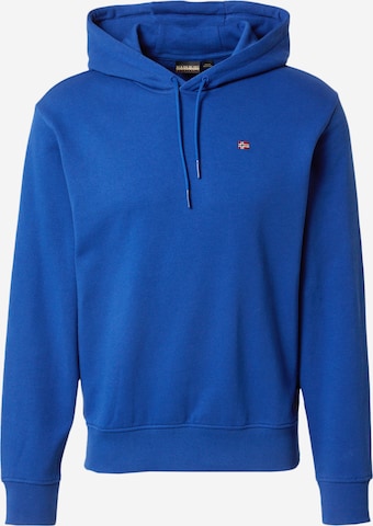 NAPAPIJRI Sweatshirt in Blue: front