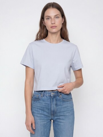 Antargo Shirt 'Women's Cropped T-Shirt' in Blue: front