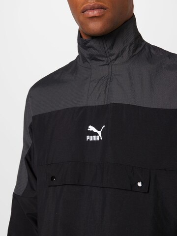 PUMA Athletic Jacket in Black