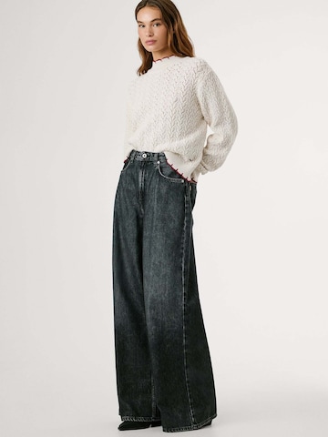 Wide Leg Jean Pepe Jeans en noir