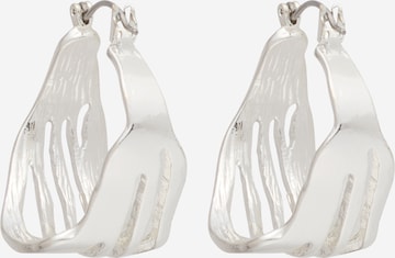 Boucles d'oreilles 'Motion Hoop' WEEKDAY en argent