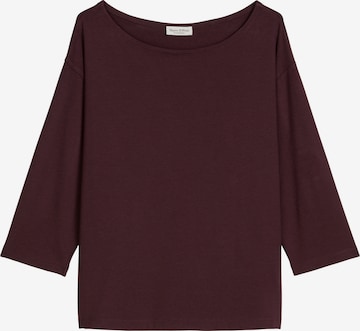 T-Shirt Marc O'Polo en violet : devant