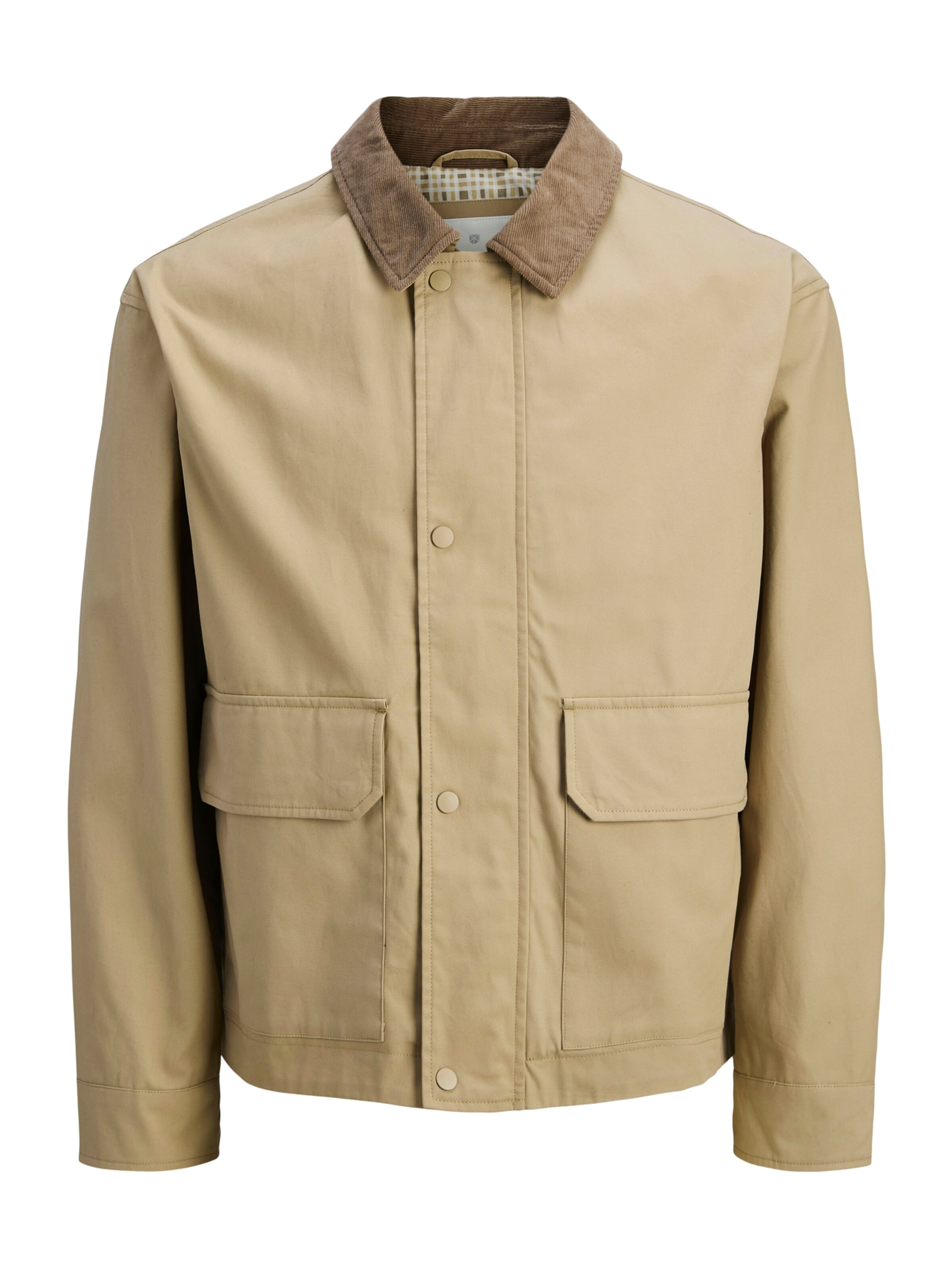 Jack & Jones Premium - Chaqueta de entretiempo 'JPRCCRIVER' en beige: frente