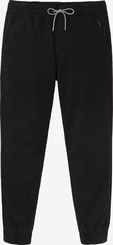 recolution Tapered Chino Pants 'Musa' in Black: front