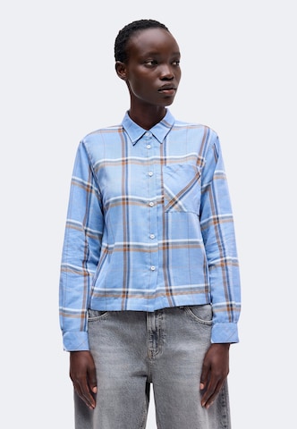 Camicia da donna di MORE & MORE in blu: frontale