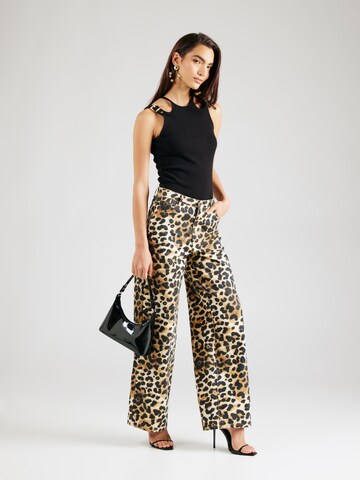 Wide Leg Jean Hoermanseder en beige