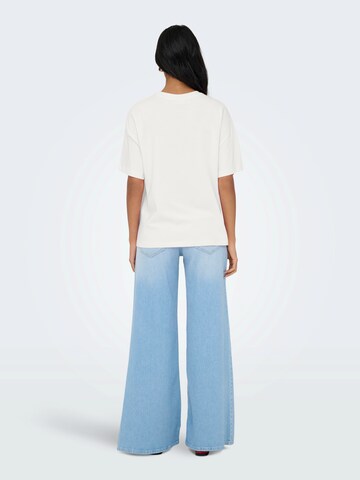 JDY Тениска 'JDYCARLA' в бяло