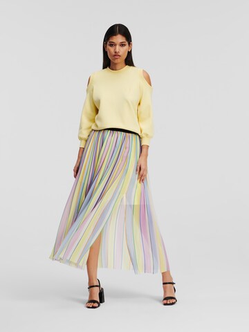 Karl Lagerfeld Skirt 'Pleated' in Mixed colors